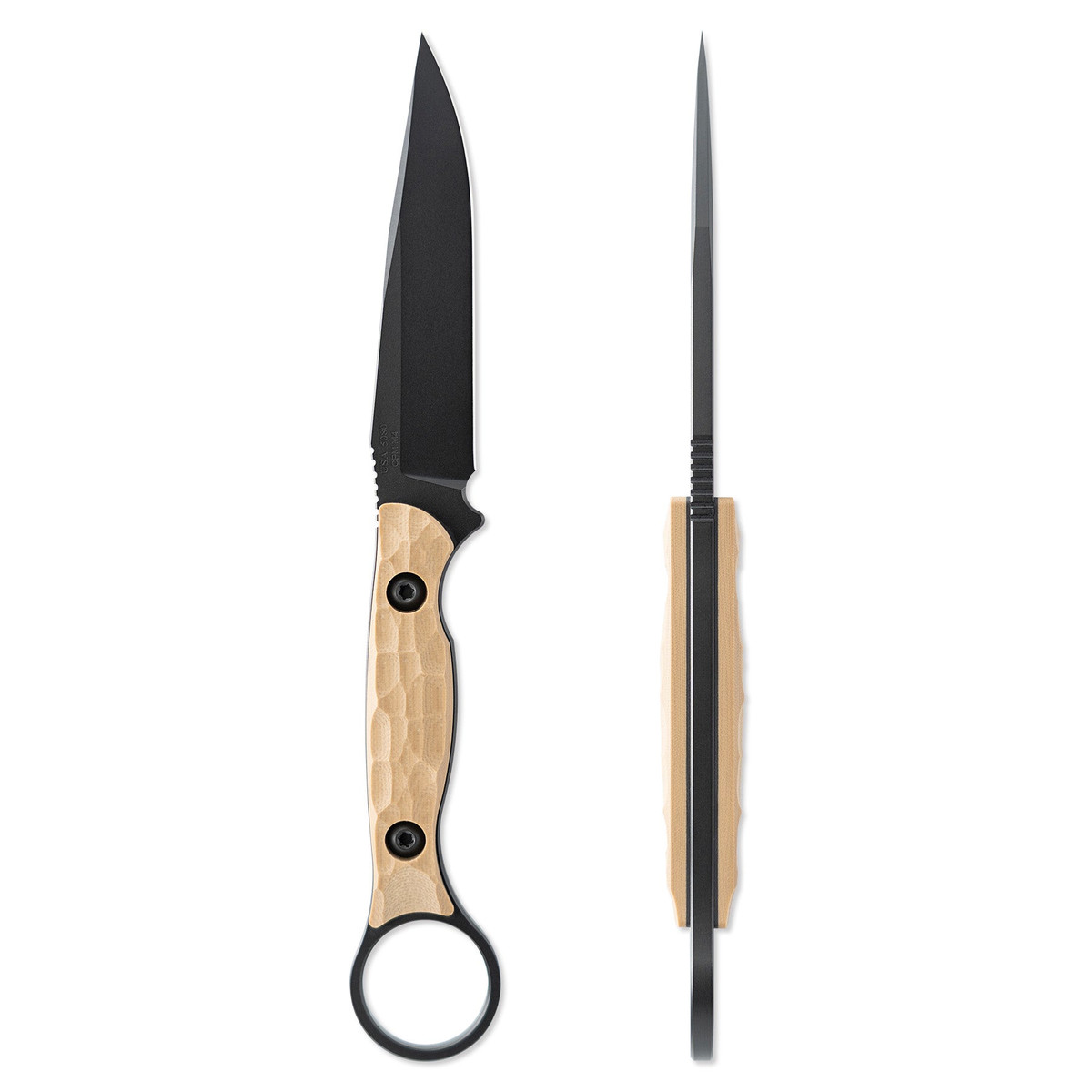 Toor Knives Serpent S 3.75" Fixed Blade Flat Dark Earth