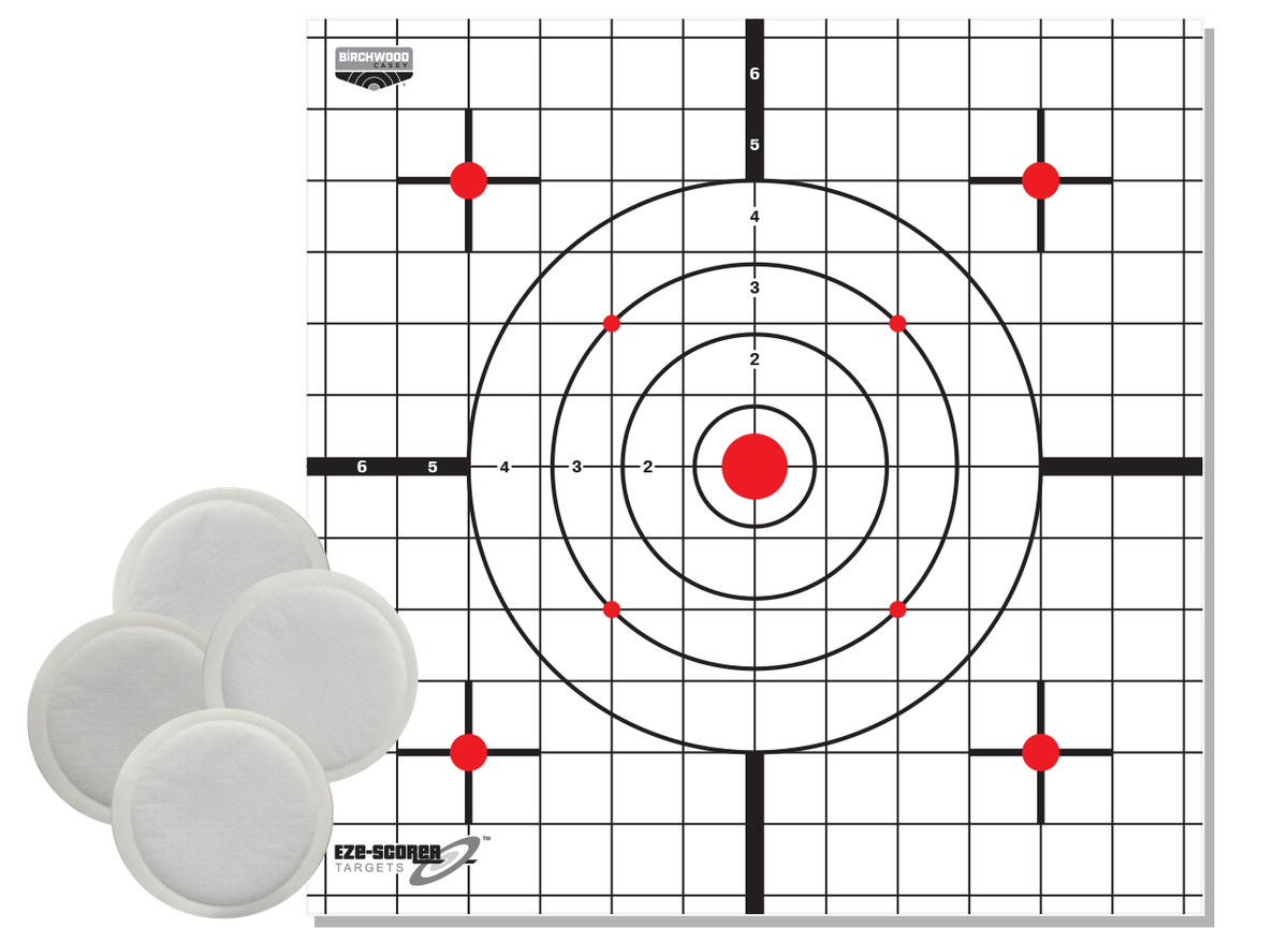Birchwood Casey Eze-Scorer Thermal Optic 12" Sight-In 4 Pack Targets