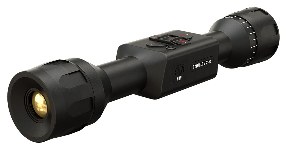 ATN Thor LTV 2-6x25 640x480 Thermal Riflescope Black