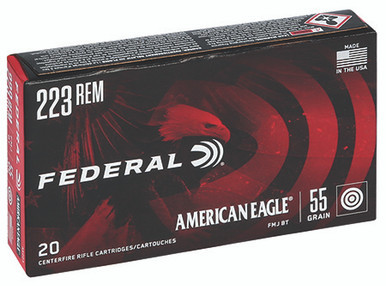 Federal American Eagle .223 Rem 55 Grain Full Metal Jacket Boat-Tail
