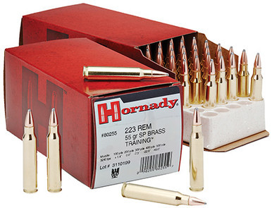 Hornady Custom .223 Rem 55 Grain Spire Point