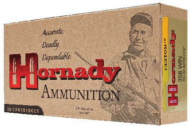 Hornady Custom 358 Win 200 Grain InterLock Spire Point