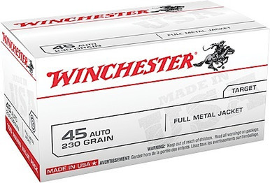 Winchester USA 45 ACP 230 Grain Full Metal Jacket