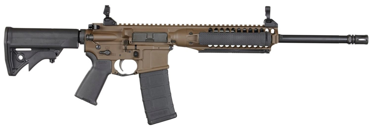 LWRC IC-A2 SBR 5.56 NATO Patriot Brown ICA2R5PBC10S