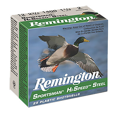Remington Ammunition 26605 Sportsman Hi-Speed Steel 10Gauge 3.50 in 1 3/8oz BBShot 25 Per Box/10 Case, Shotgun Shells