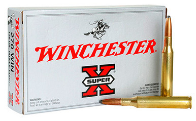 Winchester Ammunition X2705 .270 Winchester Power Point 130 Grain Rifle Ammunition, Pack of 20