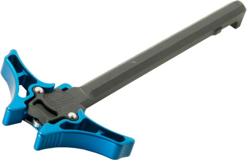 ★美品！CB無線 アマチュア無線 アンテナ ブルーカラー使用！★ Timber Creek Ambidexterous Charging Handle Blue For Sale