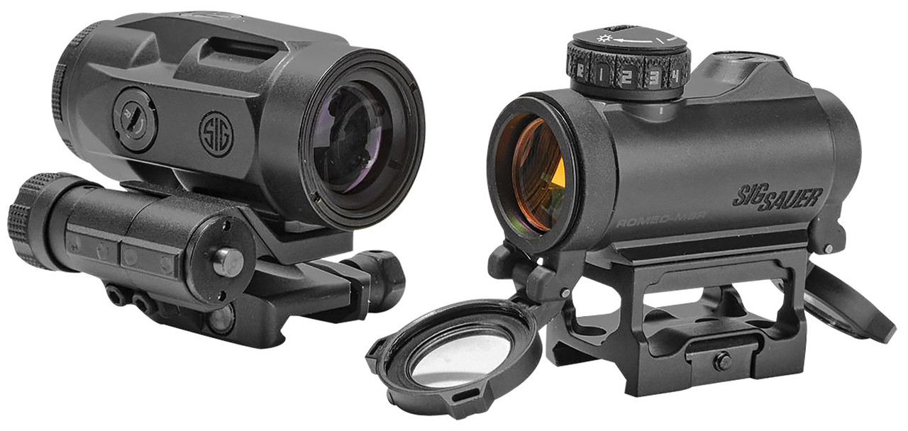 Sig Sauer Romeo MSR & JULIET5-MICRO 2 MOA Red Dot Sight