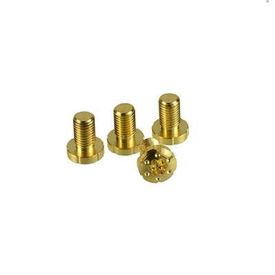 1911 Grip Screws - Black Oxide Steel, T15 Torx Head (Wrench Included) By Stieg Machine
