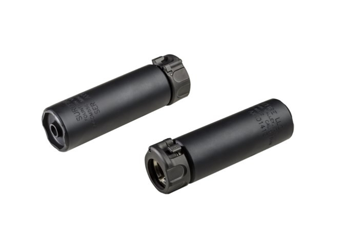 SureFire SOCOM556-MINI Gen2 5.56 NATO Suppressor Stainless Steel Black