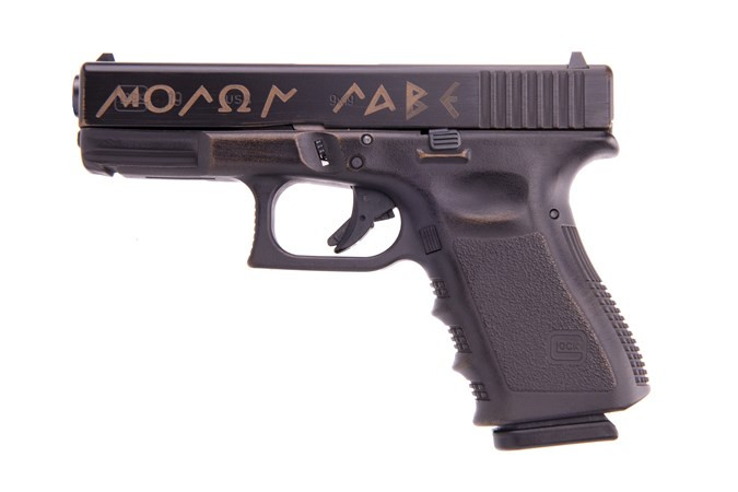 Glock 19 Gen3 Black Spartan For Sale