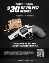Taurus/Rossi-  $30 Revolver Rebate
