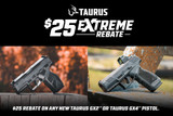 Taurus $25 Extreme Rebate
