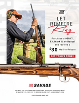 Savage Arms - Let Rimfire Ring - $30 Rebate