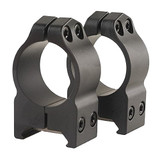 Warne Maxima Vertical Scope Rings Medium 1" Black Steel