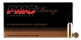 PMC Bronze 40 S&W 165 gr 989 fps Full Metal Jacket
