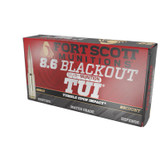 Fort Scott Tumble Upon Impact 8.6 Blackout 285 gr 1050 fps Solid Copper Spun