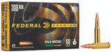 Federal Gold Medal 308 Win 168 Grain Sierra MatchKing BTHP