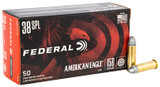 Federal American Eagle 38 Special 158 Grain Lead Round Nose