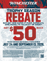 Winchester Trophy Season Rebate