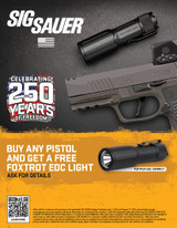 Sig Sauer Free Foxtrot EDC Light Rebate