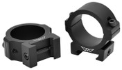 Warne Vapor Horizontal Scope Rings Low 30mm Black