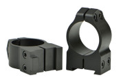 Warne Maxima CZ 527 Scope Rings Medium 1" Black Steel