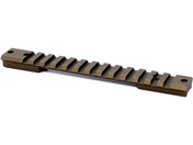 Warne Mountain Tech Tactical Remington 700 Long Action Picatinny/Weaver Rail 20 MOA Burnt Bronze Cerakote