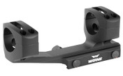 Warne X-SKEL Gen 2 Extended Cantilever Mount 1" For AR Platform- 1.43" Black