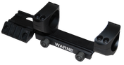 Warne R.A.M.P. Scope Cantilever Mount For MSR AR10/AR15 30mm Tube Ultra High Rings Black