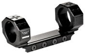 Warne Skyline Scope Cantilever Mount 34mm For MSR w/ Picatinny Rail - 1.54" Black