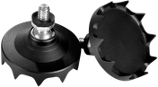 Warne Precision 3" Extension Legs Black