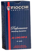 Fiocchi Field Dynamics 22 LR 40 gr 1070 fps Lead Round Nose