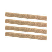 ERGO MLOK Rail Cover Coyote Brown
