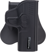 Bulldog Rapid Release Holster with Paddle OWB Black view 2