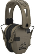 Walker's Razor Tacti Grip Muff With Rubber Headband With FDE Headband view 2