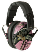 Walker's Pro Low Profile Folding Muff Pink Mossy Oak Camo view 2