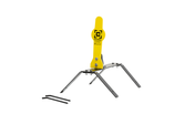 Caldwell Pepper Popper Target Yellow view 4
