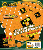 Caldwell OP Sight-In 8" 25 Pack Target Orange view 4