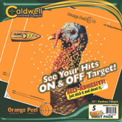 Caldwell OP Turkey 12" 5 Pack Target Orange view 4