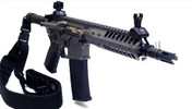LWRC IC PSD 5.56 NATO Tungsten Gray view 2