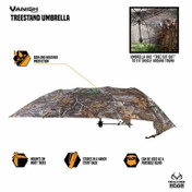 Allen Vanish Treestand Umbrella Realtree Edge view 2