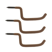 Allen Treestand Gun & Bow Screw-in Gear Hanger 3 Pack Brown