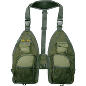 Allen Ultra-Light Gallatin Strap Fly Fishing Vest Green view 2