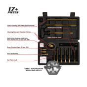 Allen Krome Modern Sporting Rifle Cleaning Kit Black view 4