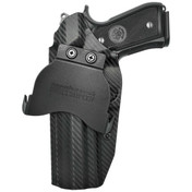 Rounded Beretta M9A1 OWB Carbon Fiber view 2