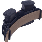 Rounded OWB Kydex Double Maganize Holster Black view 2