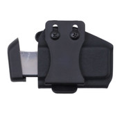 Rounded Horizontal OWB Kydex Maganize Holster Black view 2