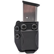 Rounded IWB/OWB Kydex Maganize Holster Black