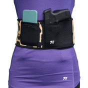 Rounded Belly Band Holster Leopard view 2
